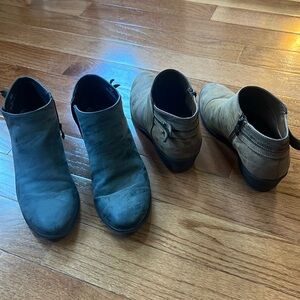 XAppeal ladies size 10 zippered ankle booties